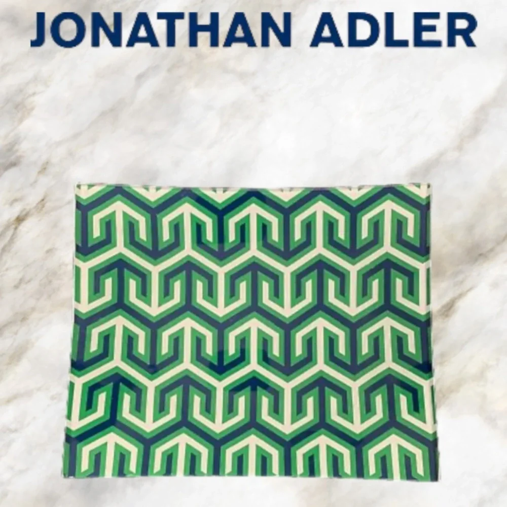 Jonathan Adler Jaiper Arrow Large Glass Tray
